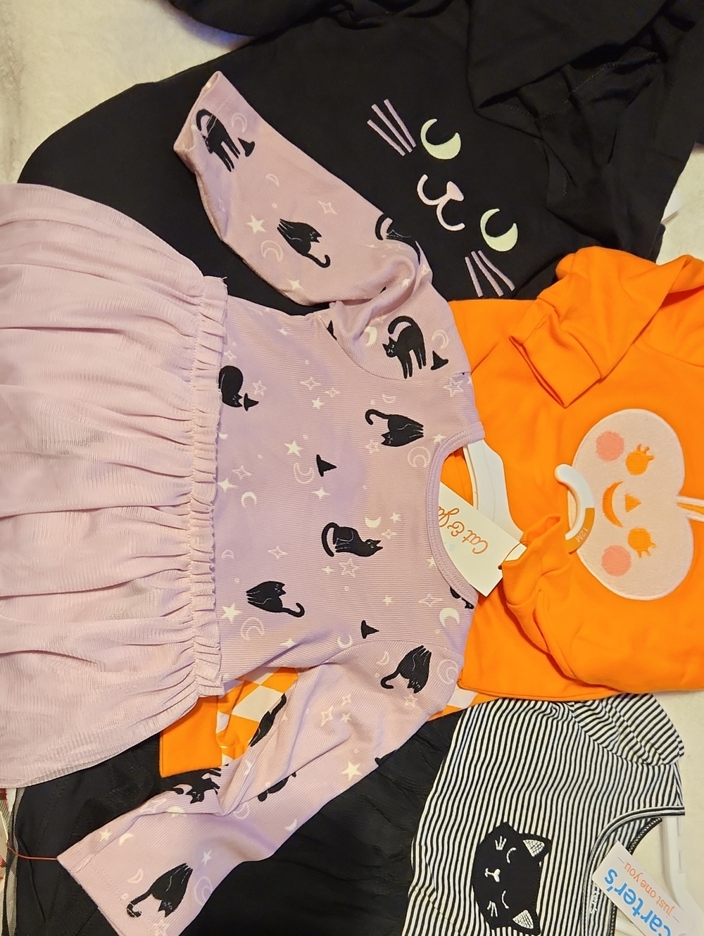 Carters, BABY GIRL 12 Months Cat Halloween Outfits